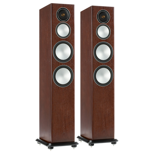 Напольная акустика Monitor Audio Silver 8 walnut артикул 101165Si-1