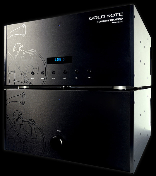 Стереоусилитель Gold Note Demidoff Diamond Anniversary артикул 133173Si-1