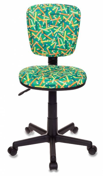 Кресло Бюрократ CH-204NX/PENCIL-GN (Children chair CH-204NX green pencils cross plastic) артикул 263305Si-1 фото 3