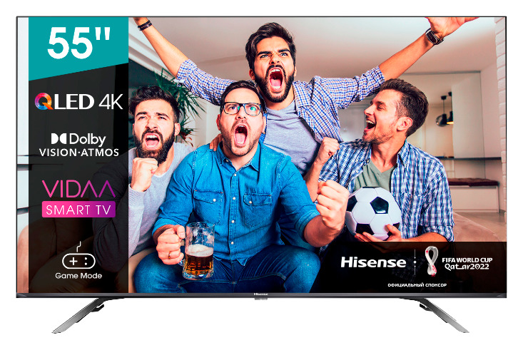 QLED телевизор Hisense 55E76GQ артикул 267295Si-1