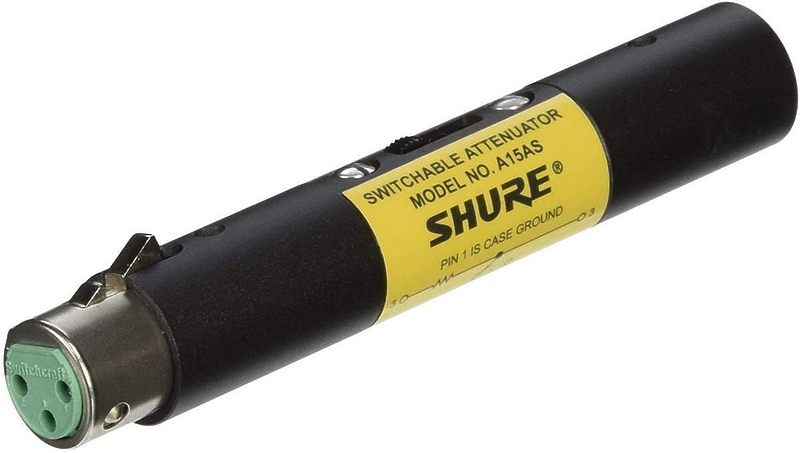 Переключаемый аттенюатор Shure A15AS артикул 236257Si-1