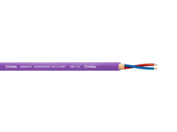 Микрофонный кабель Cordial CMK 222 VIOLET артикул 300444Si-1