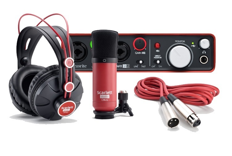 Портастудия FOCUSRITE Scarlett Solo Studio артикул 147301Si-1