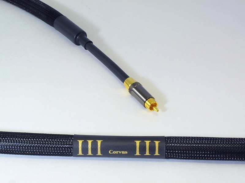 Кабель межблочный Purist Audio Design Corvus RCA 1.0m артикул 143573Si-1