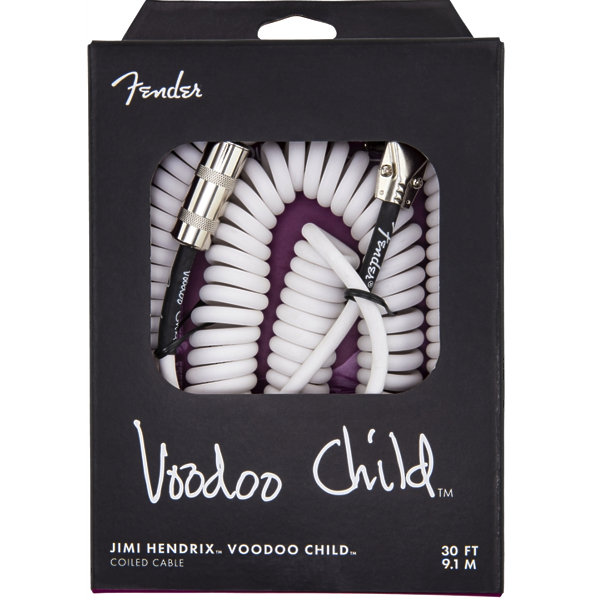 Кабель FENDER HENDRIX VOODOO CHILD CABLE WHITE артикул 216716Si-1