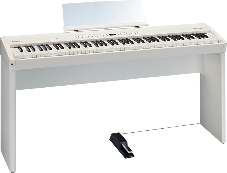 Клавишный инструмент Roland FP-50-WH артикул 136368Si-1
