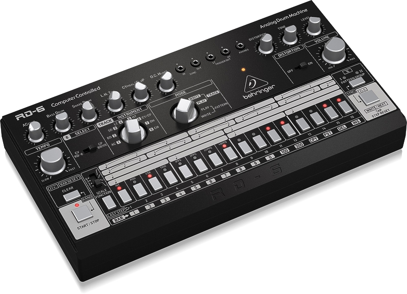 Аналоговая драм-машина Behringer RD-6-BK артикул 264178Si-1 фото 3