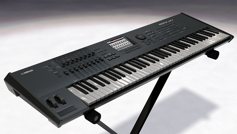 Клавишный инструмент Yamaha Motif XF7 артикул 136524Si-1 фото 5
