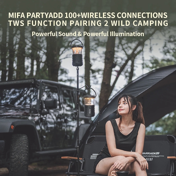Беспроводная Outdoor колонка MIFA WildCamping Brown артикул 317986Si-1 фото 13