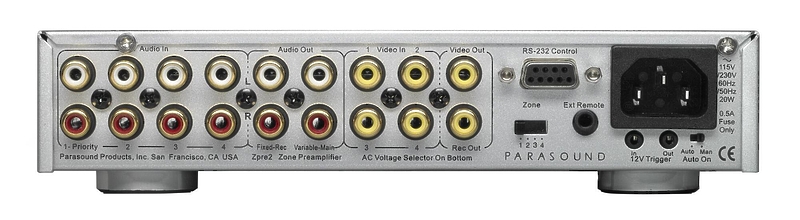 Parasound Zpre v2 silver #2 в «HiFiRussia»