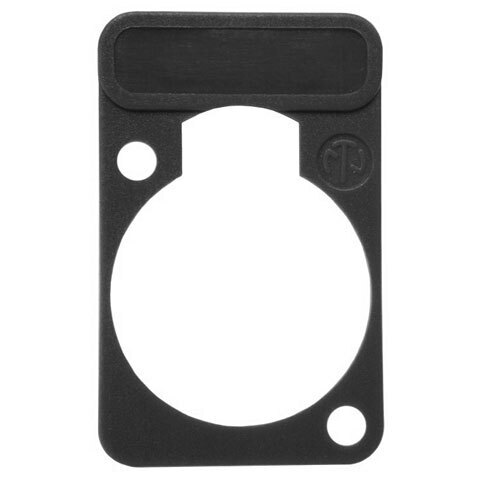 Подложка под разъемы Neutrik DSS-BLACK артикул 220369Si-1