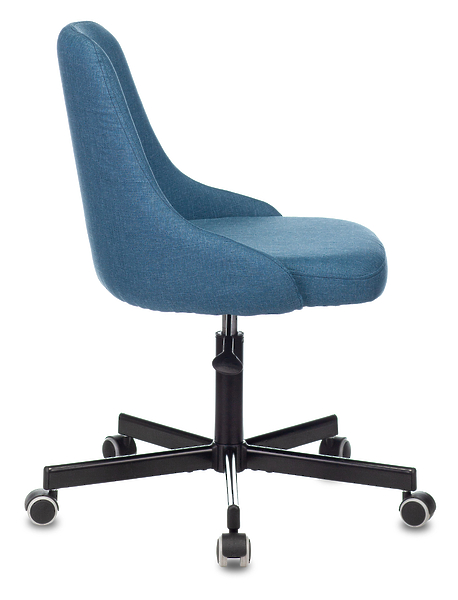 Кресло Бюрократ CH-340M/415SEA (Office chair CH-340M angry sea 38-415 cross metal) артикул 263281Si-1 фото 4