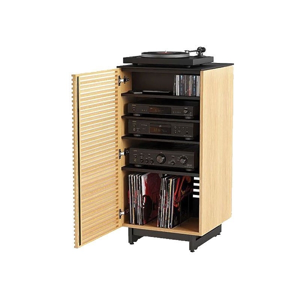 Стойка для аппаратуры BDI Corridor White Oak (8172) артикул 171856Si-1