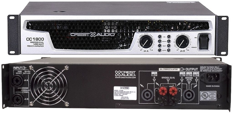 CREST_AUDIO CC1800 артикул 125944Si-1