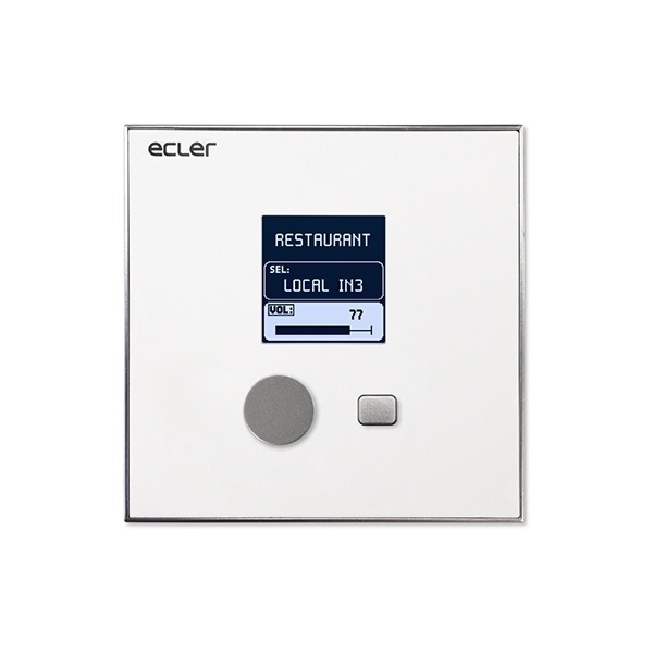 Настенный контроллер Ecler eMCONTROL1 артикул 242059Si-1