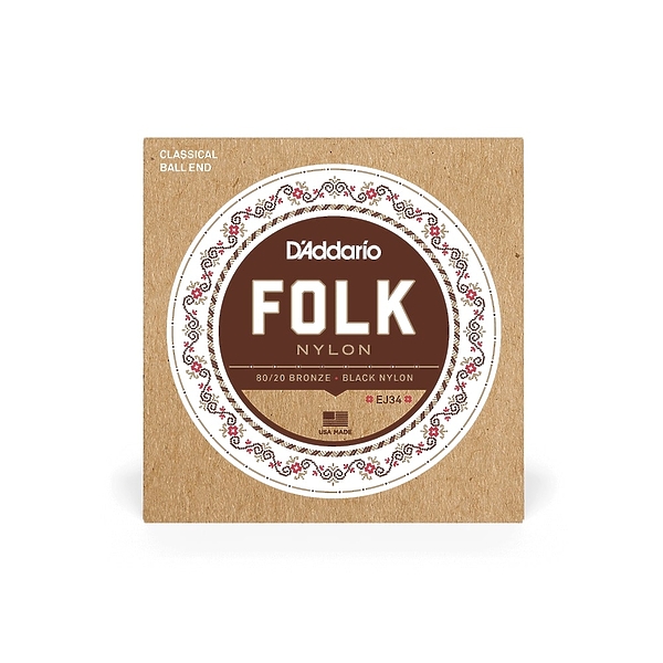 Струны для классической гитары D'Addario EJ34 артикул 308078Si-1