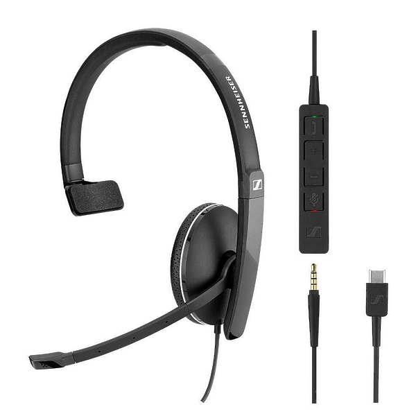 Гарнитура Sennheiser SC 135 USB-C (508355) артикул 241647Si-1