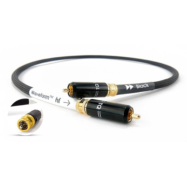 дубль Кабель межблочный аудио Tellurium Q Black WAVEFORM HF Digital RCA / BNC 2.0m артикул 189470Si-1