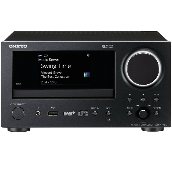 CD ресивер Onkyo CR-N775D black артикул 171473Si-1