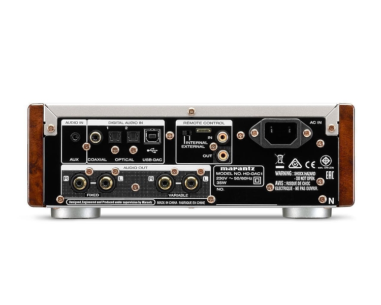 Marantz HDDAC1 silver/gold артикул 291637-1 фото 4