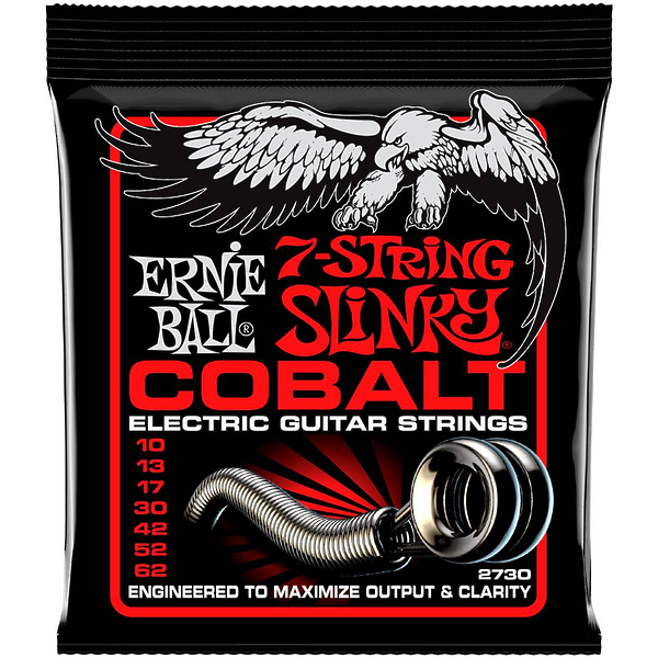 Струны для электрогитары Ernie Ball 2730 Cobalt Bass Skinny Top Heavy Bottom Slinky артикул 291368Si-1