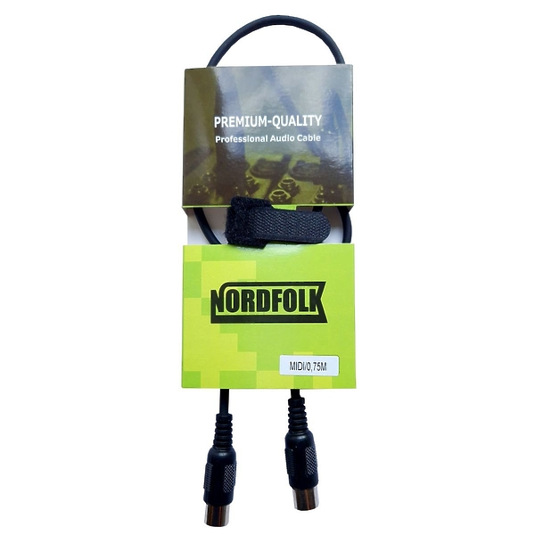 Кабель NordFolk MIDI/0,75M артикул 299755Si-1