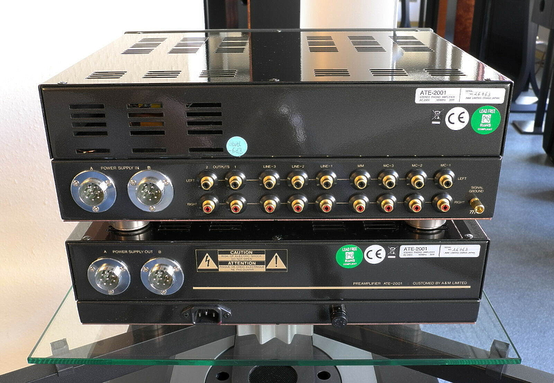 Предварительный усилитель Air Tight ATE-2001 (Reference) артикул 249835Si-1 фото 4