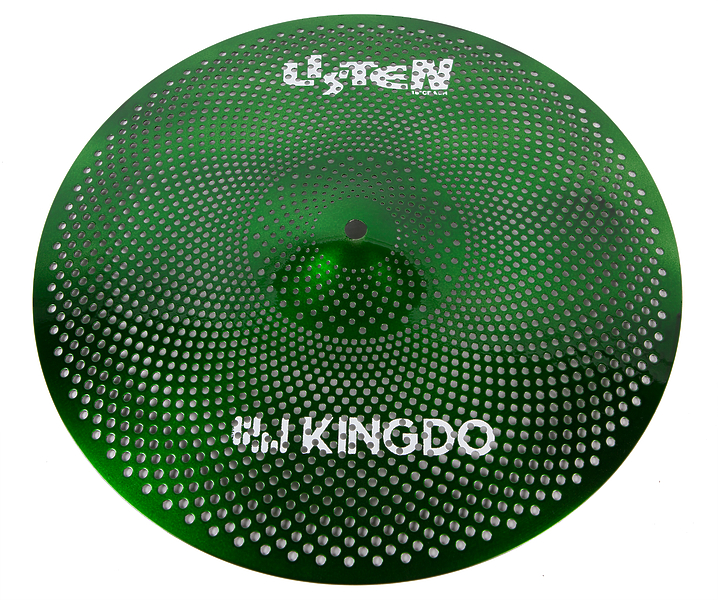 Комплект тарелок KINGDO LOW VOLUME SET 14"+16"+18"+20" GREEN артикул 320601Si-1 фото 6