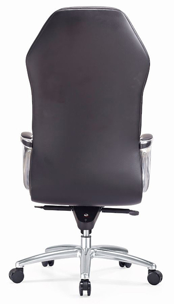 Кресло Бюрократ AURA/BLACK (Office chair _Aura black leather cross aluminum) артикул 263419Si-1 фото 5