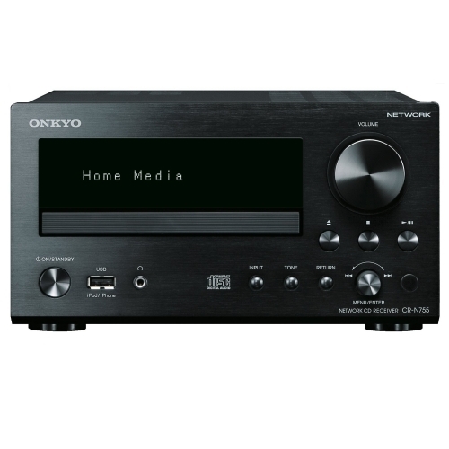 CD ресивер Onkyo CR-N755 black артикул 380540FV-1