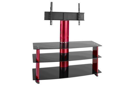 Подставка под ТВ и HI-FI Ultimate PS 1244B red alu артикул 320495FV-1