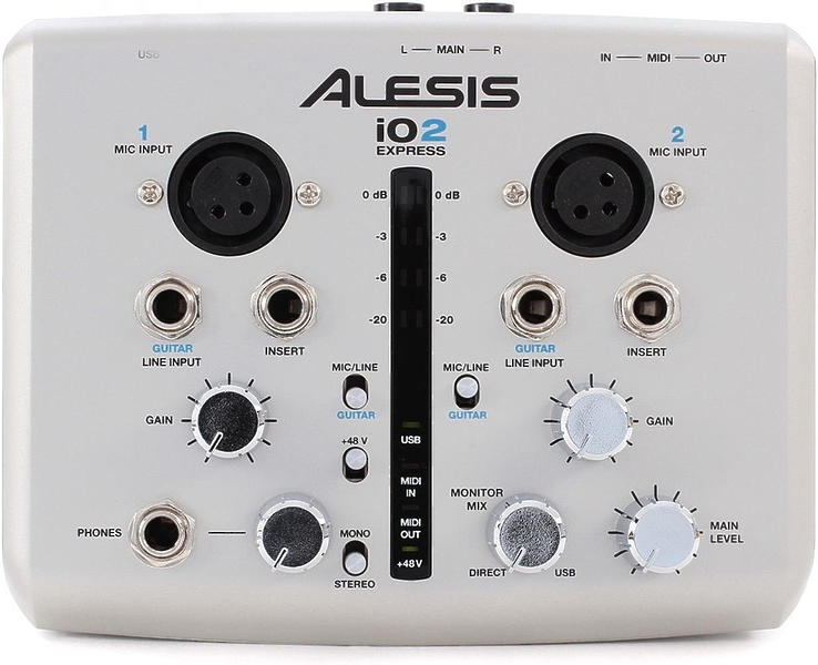 Звуковая карта Alesis IO|2 Express артикул 147222Si-1 фото 3