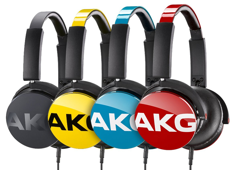 Наушники AKG Y50 red артикул 131159Si-1 фото 3
