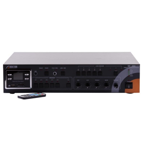 Усилитель звука Roxton SX-480 артикул 071123Si-1 в интернет-магазине «HiFiRussia»