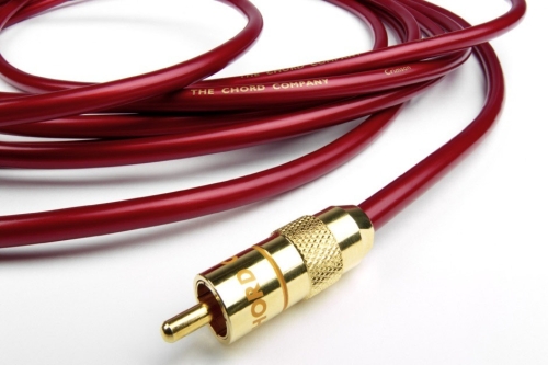 Кабель межблочный аудио Chord Company Crimson RCA-RCA 1.0m артикул 116409FV-1