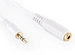 Аудио кабель Eagle Cable HIGH STANDARD Mini (m) - Mini (f) white 1,6 m, 20071116
