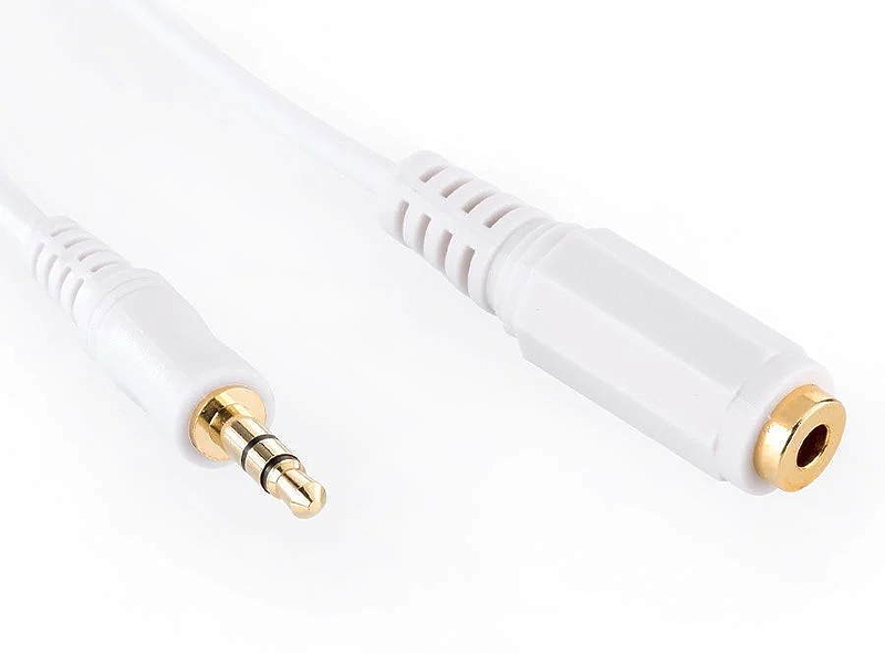 Аудио кабель Eagle Cable HIGH STANDARD Mini (m) - Mini (f) white 1,6 m, 20071116 артикул 250183Si-1
