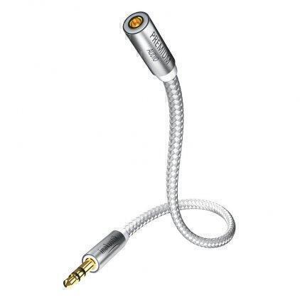 In-Akustik Premium Extension Audio Cable 3.5mm jack<>3.5mm jack(F)+6.3 jack adapter, 5 метров артикул 225546Z в интернет-магазине «HiFiRussia»