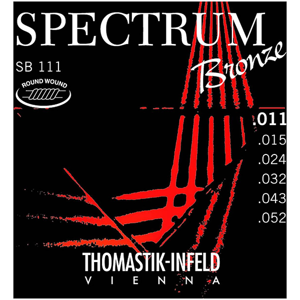 Струны для акустической гитары Thomastik SB111 Spectrum артикул 291674Si-1