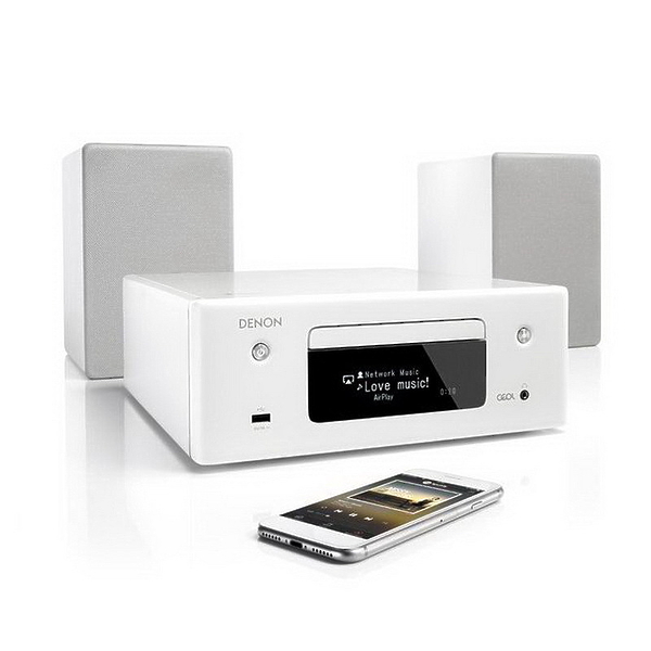 Минисистема Denon CEOL N10 White (RCD-N10+SC-N10) артикул 181425Si-1 фото 7