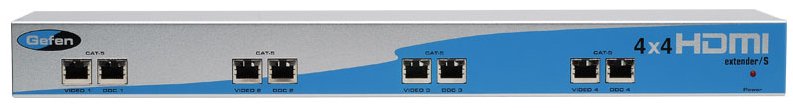 Удлинитель HDMI Gefen EXT-HDMI-CAT5-4X артикул 136916Si-1