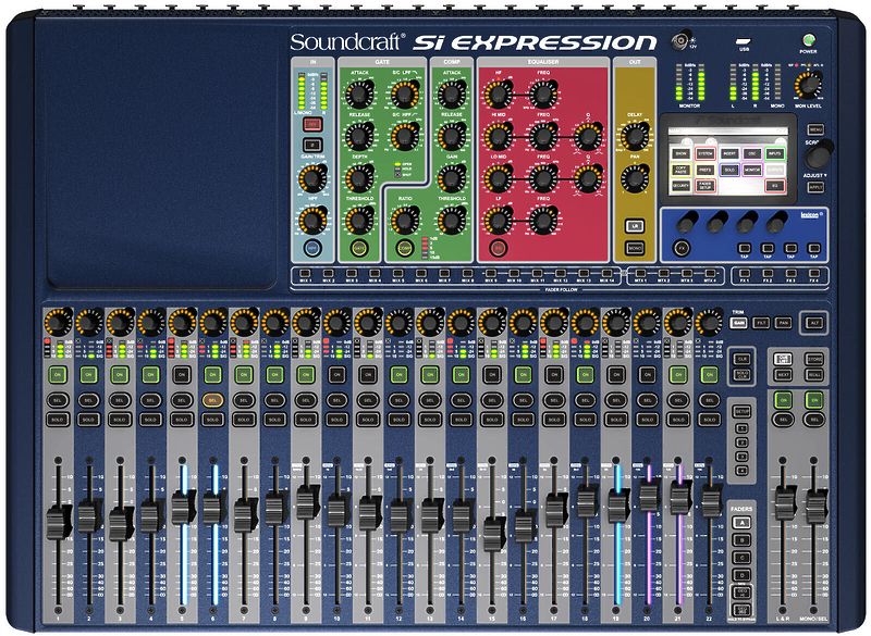 Микшер Soundcraft Si Expression 2 артикул 107287Si-1 фото 5