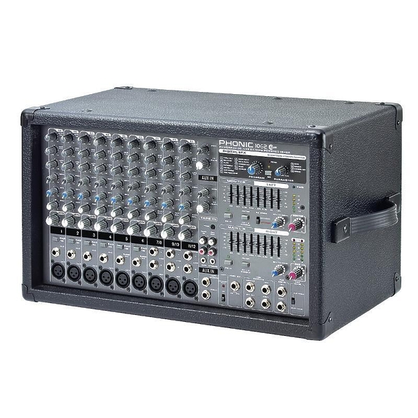 PHONIC POWERPOD 1062 PLUS T1 активный микшерный пульт со встроенным усилителем артикул 404942-1