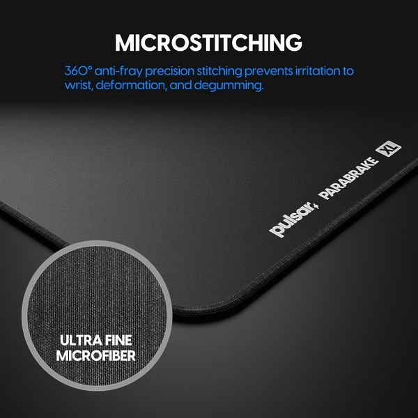 Игровой коврик Pulsar ParaBrake V2 Mouse Pad XL Black (490x420) артикул 314945Si-1 фото 7