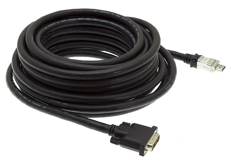 Переходный кабель HDMI – DVI Qtex TC-HP/D25P-5 артикул 320062Si-1