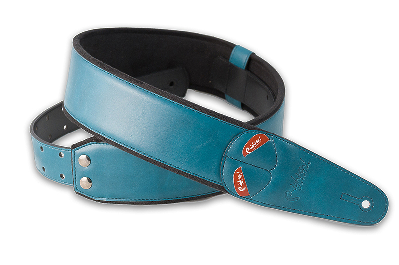 Ремень для гитары RightOn Straps Mojo Charm Teal артикул 331608Si-1