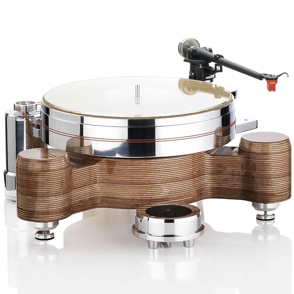 Виниловый проигрыватель Acoustic Solid Wood Round MPX WTB370 AT740 M2 артикул 319231Si-1