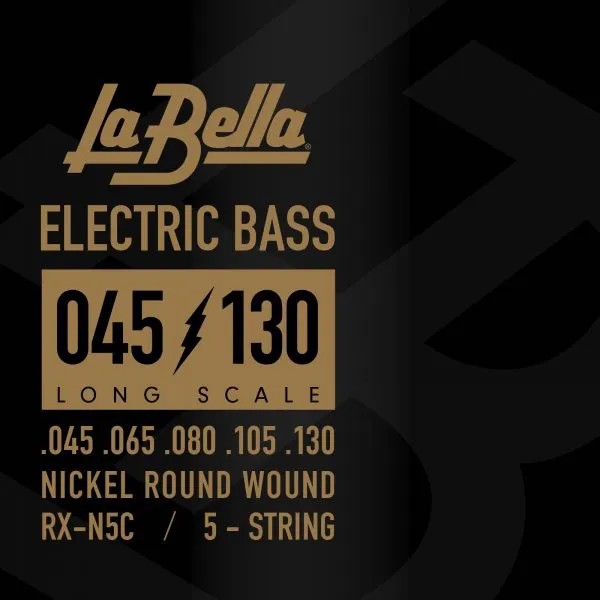 Струны для бас-гитары La Bella RX-N5C артикул 332662Si-1