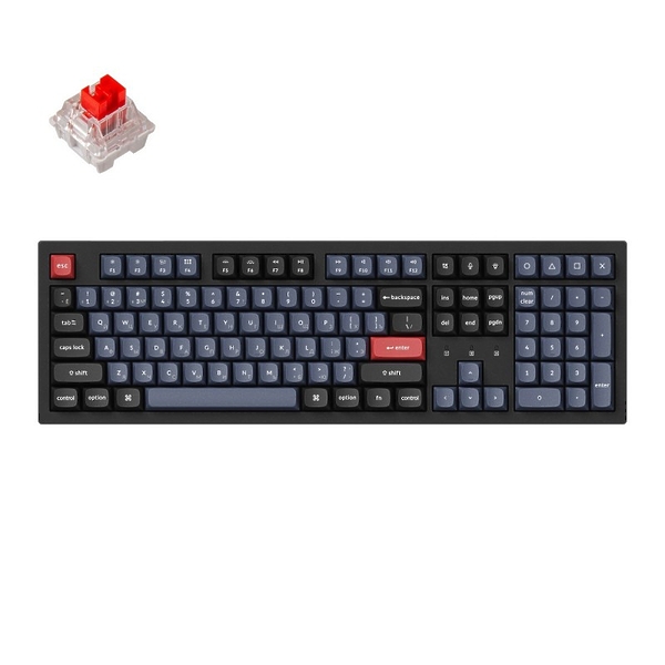 Беспроводная механическая клавиатура Keychron QMK K10 Pro, Hot-Swap, Keychron K pro Red Switch артикул 318951Si-1