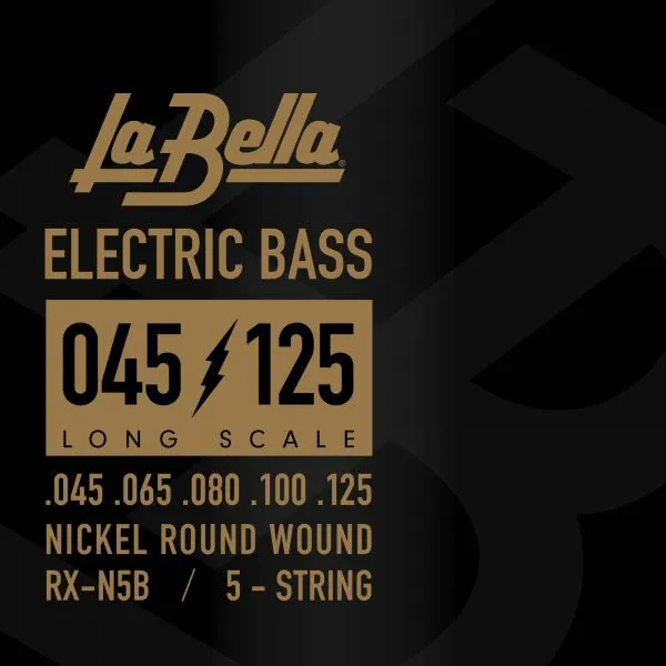 Струны для бас-гитары La Bella RX-N5B артикул 332661Si-1